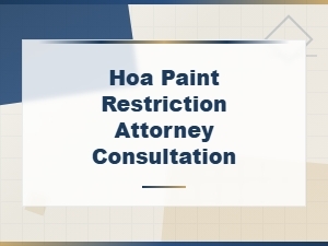 Texas Hoa Paint Restrictions: Know Your Rights