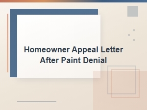 Texas Homeowner Guide to Appealing a Paint Denial